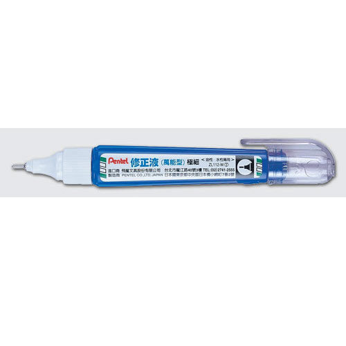 Pentel ZL112-WT 萬能速乾型極細筆型修正液 / 支